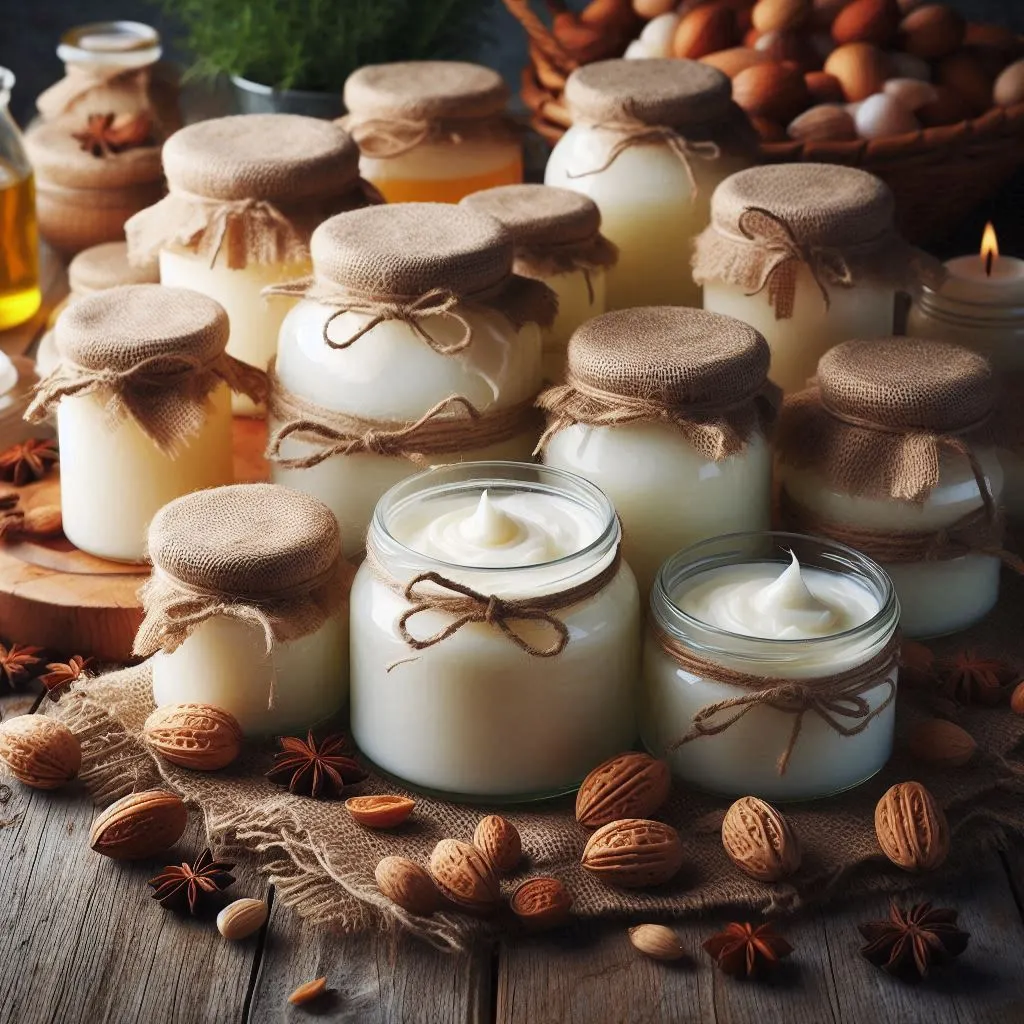 Multiple Tallow Jars